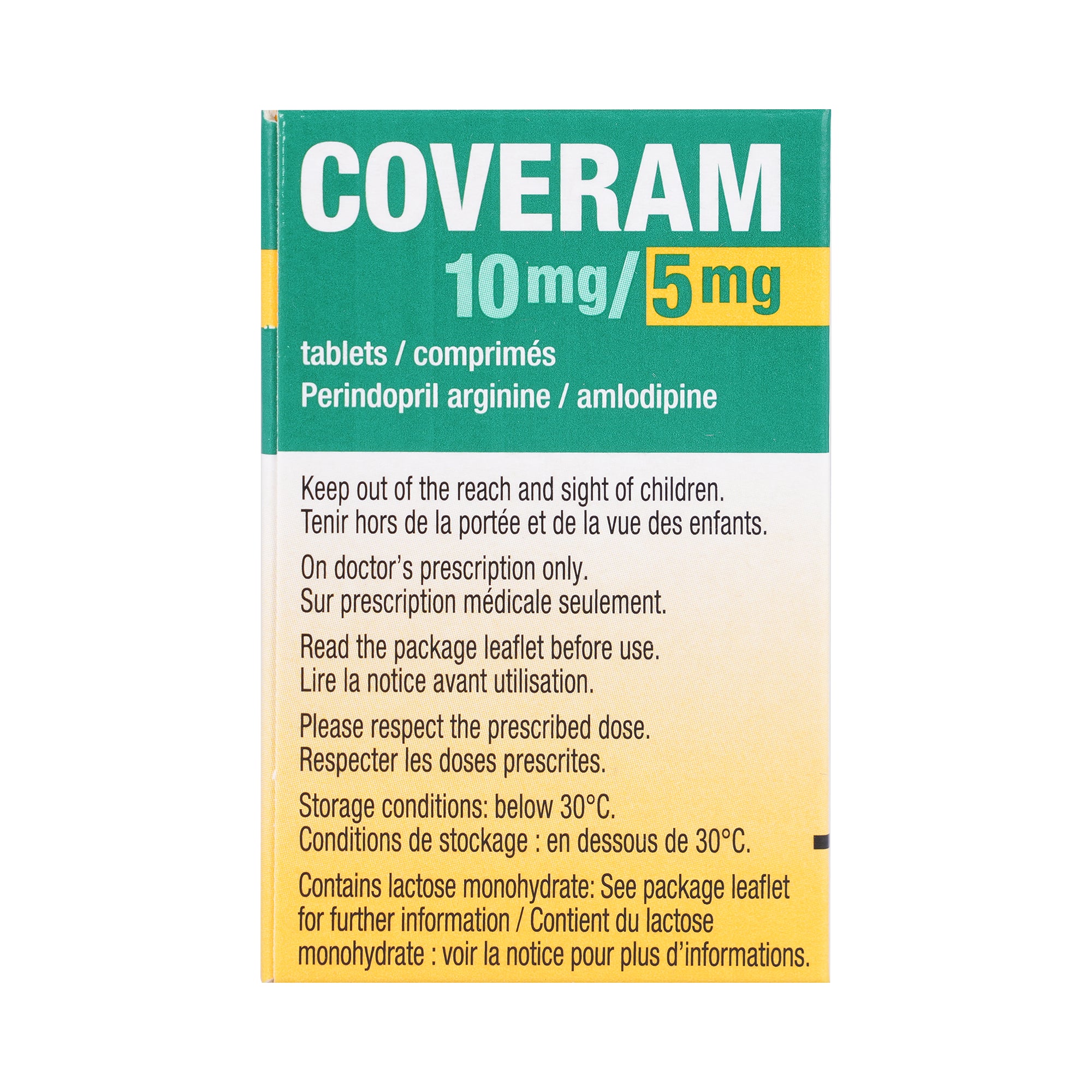 23378-Coveram 10Mg/5Mg 30 Tablets +2