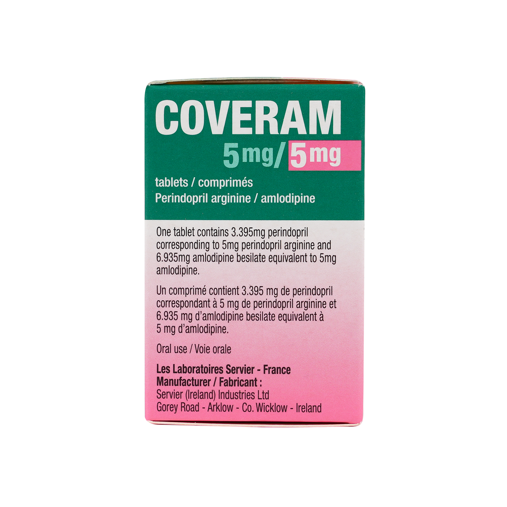 COVERAM 5MG/5MG 30TAB