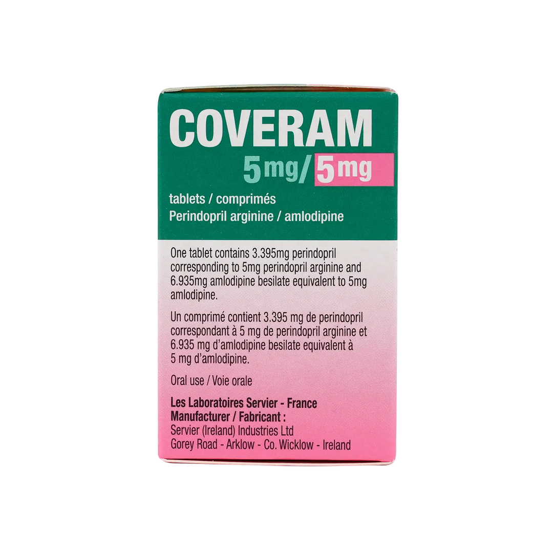 23379-Coveram 5Mg/5Mg 30Tab +1