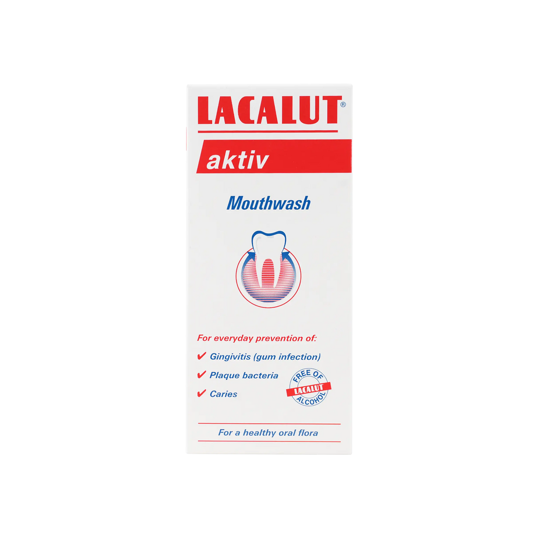 23425-Lacalut Aktiv Mouthwash 300ml +3