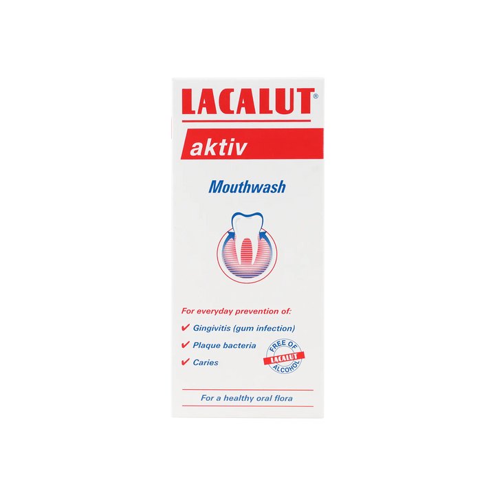 23425-Lacalut Aktiv Mouthwash 300ml +3