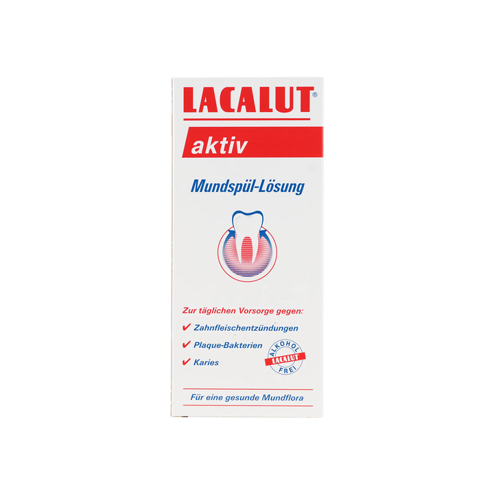 23425-Lacalut Aktiv Mouthwash 300ml