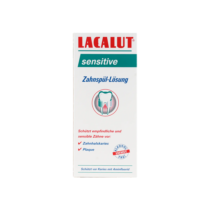 23426-Lacalut Sensitive Mouthwash 300ml +3