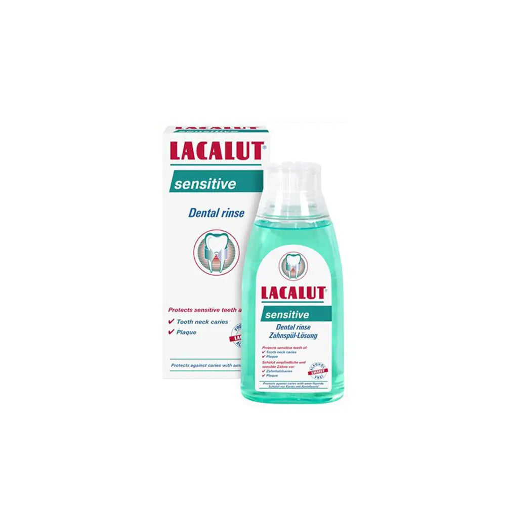 23426-Lacalut Sensitive Mouthwash 300ml +4