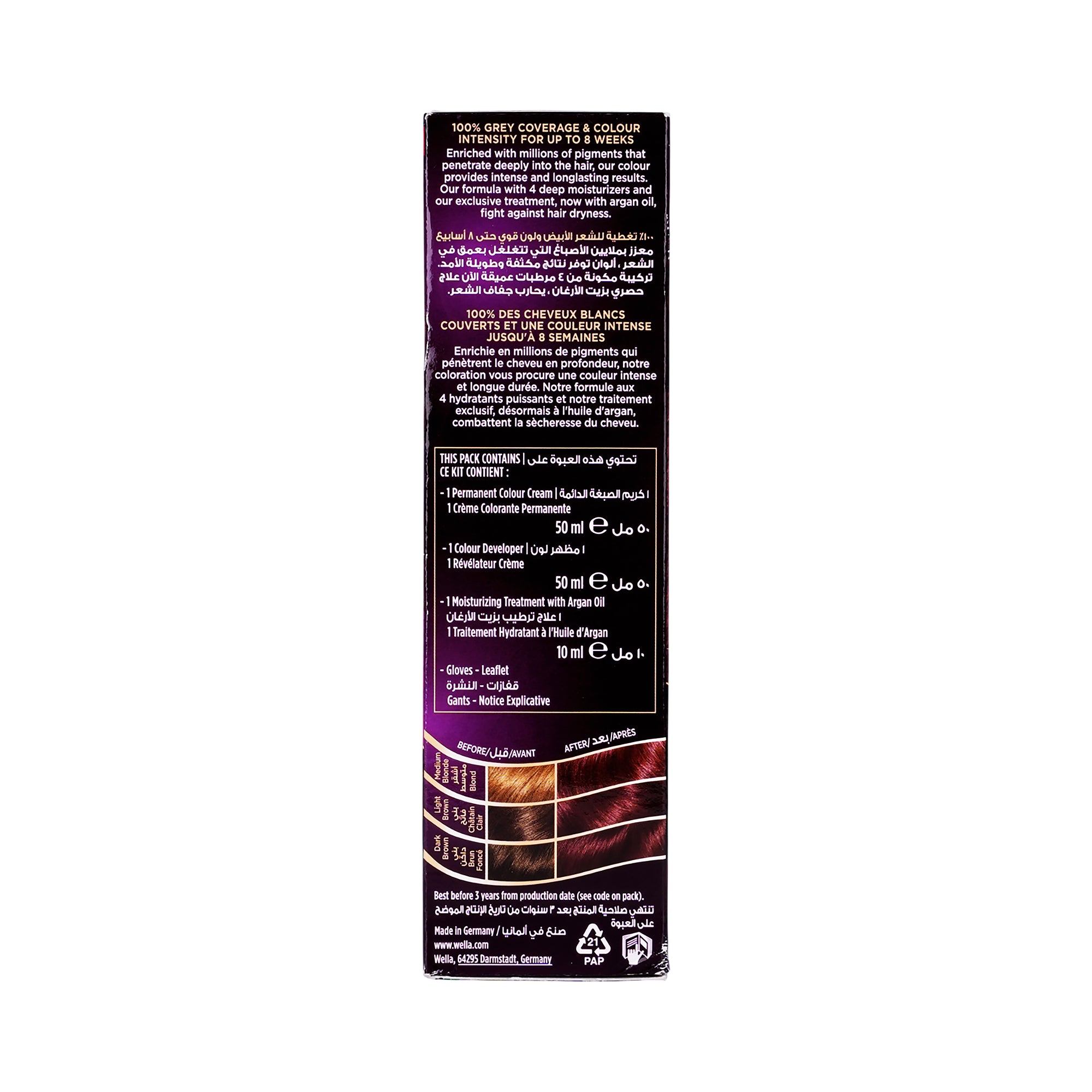 23435-Wella Koleston 2000 Tube No. 305/66 -  Aubergine +3