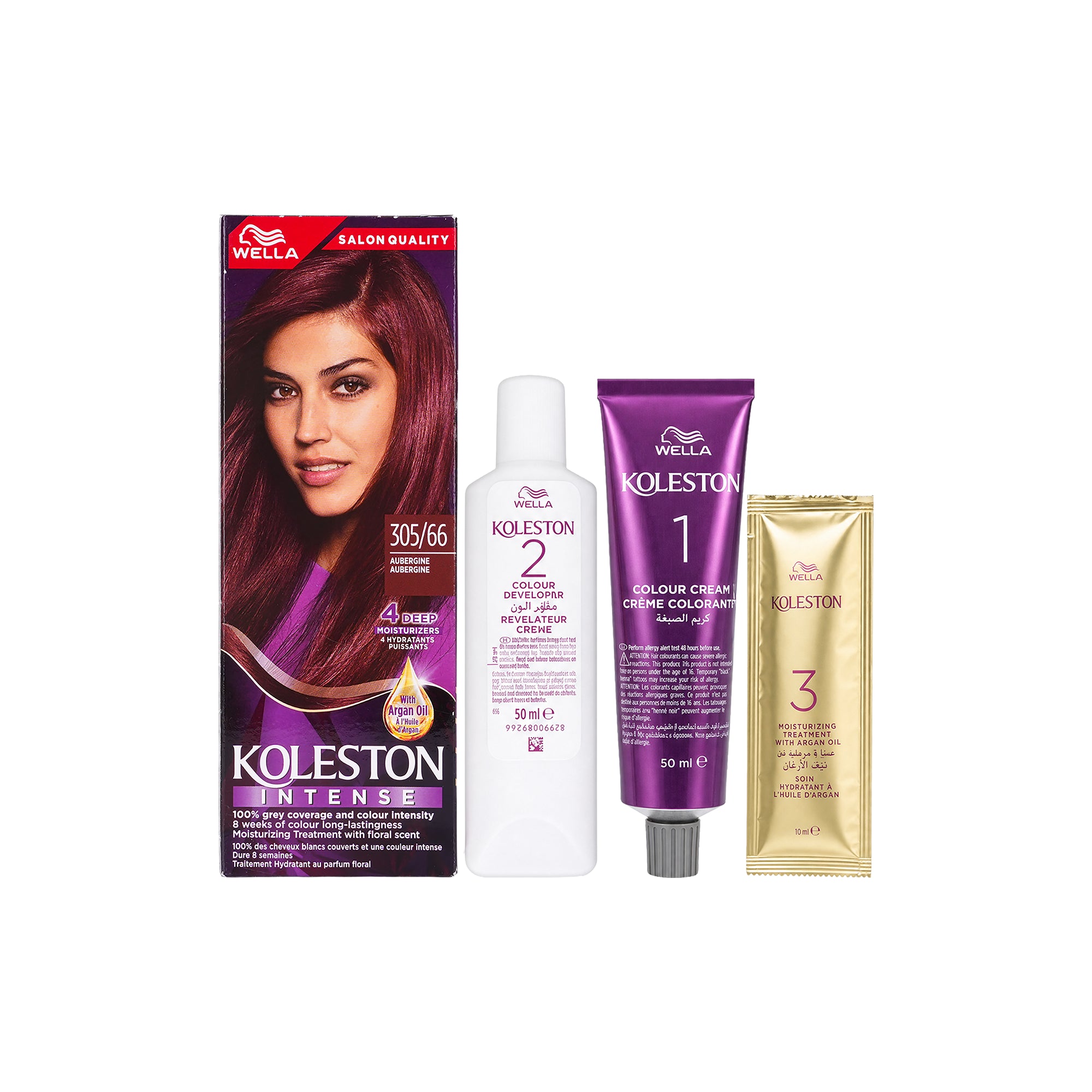 23435-Wella Koleston 2000 Tube No. 305/66 -  Aubergine +4