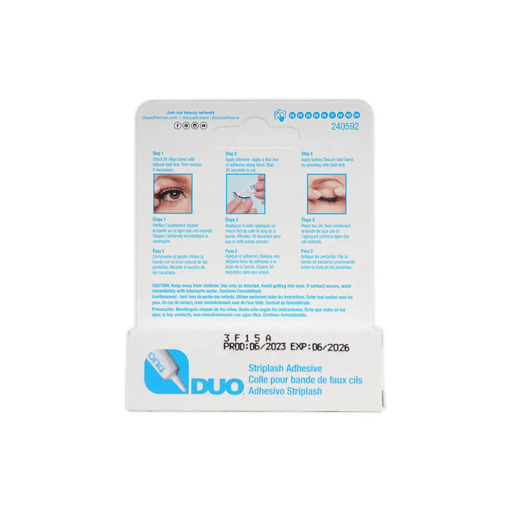 23471-Duo Striplash Adhesive 7Gm-Clear +1