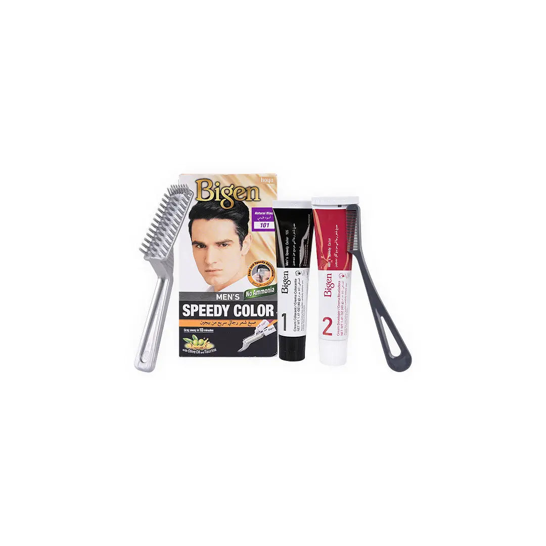 Bigen Mens Speedy Hair Color No.101 Natural Black