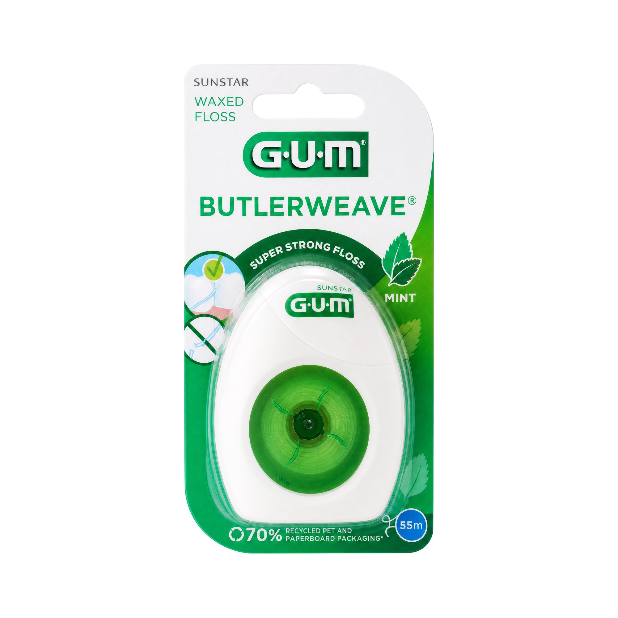 23544-GUM Butlerwave Floss Mint Waxed 50m-1855