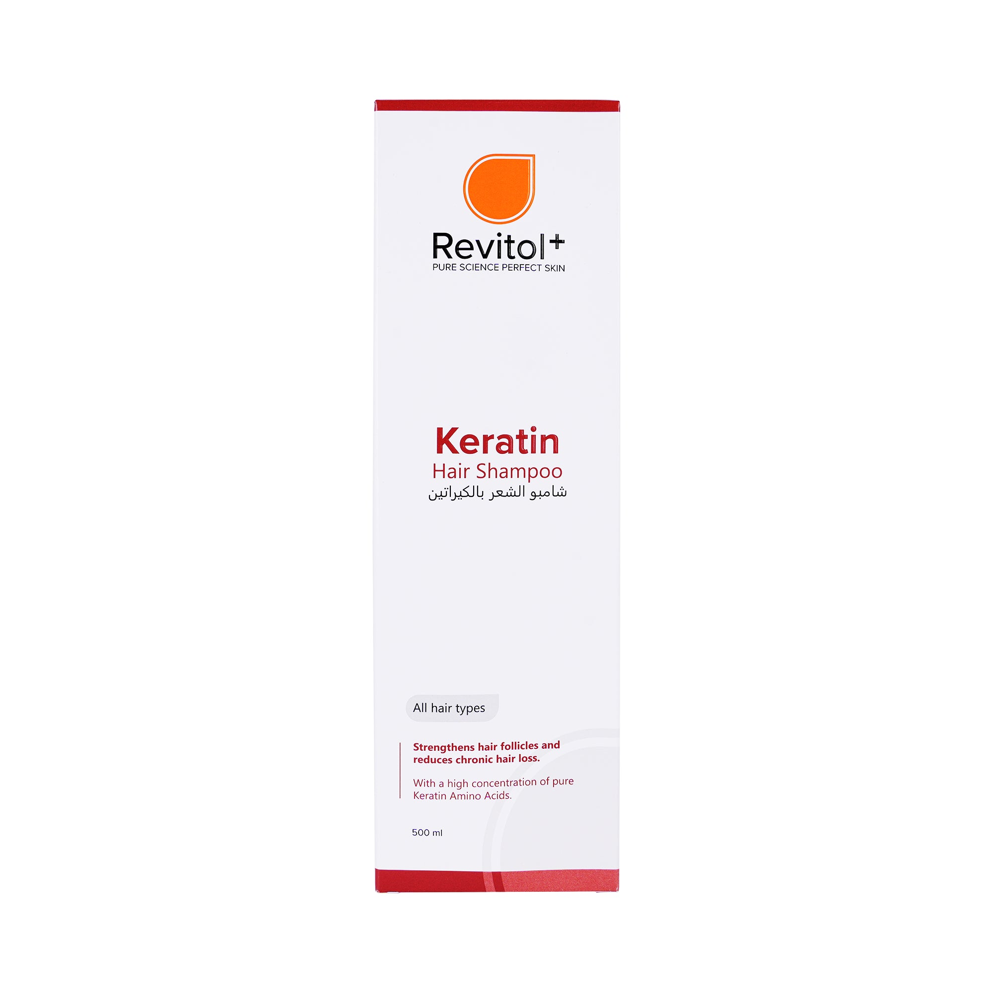 23558-Revitol Keratin Hair Shampoo 500ml +3