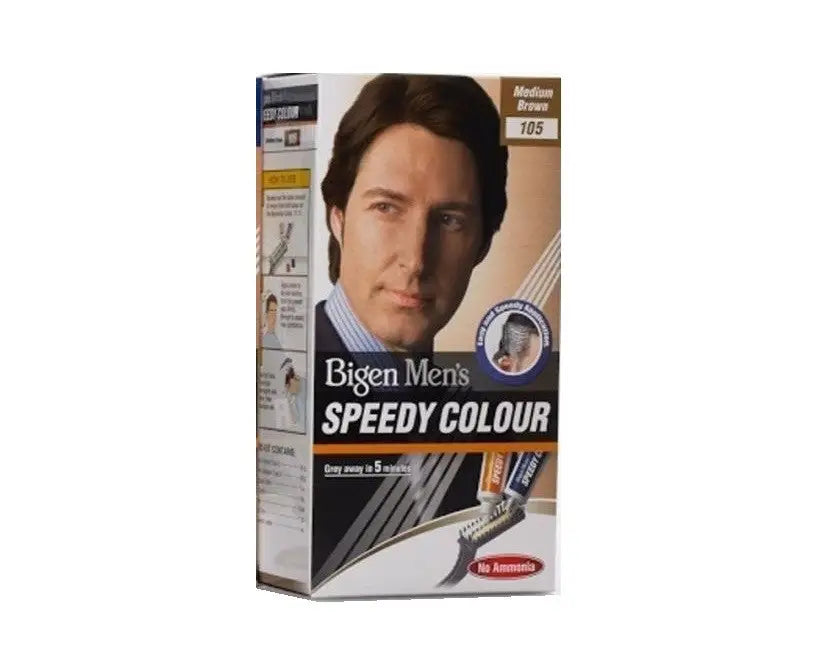 Bigen Mens Speedy Hair Color No.105 Medium Brown