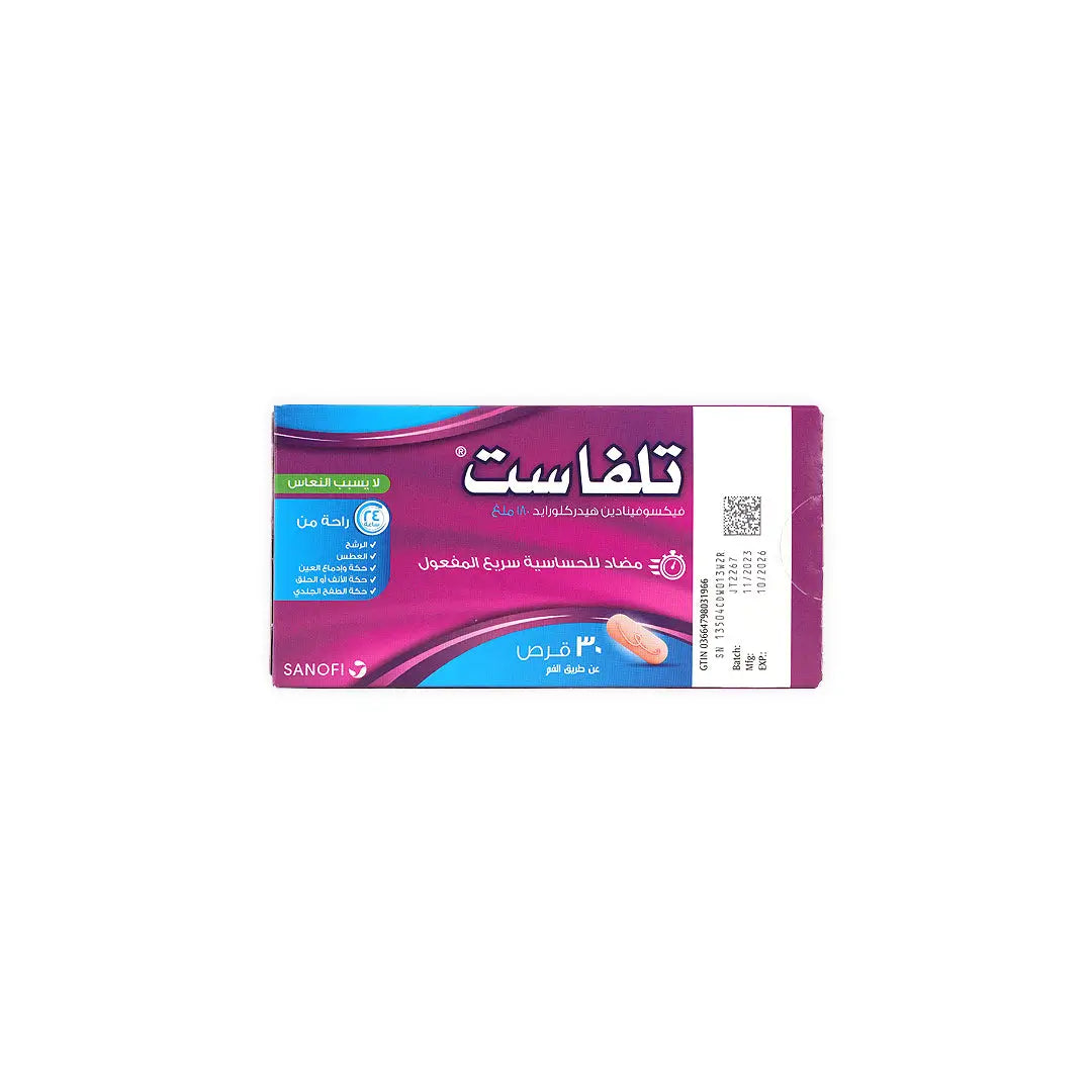 Telfast 180Mg 30Tab