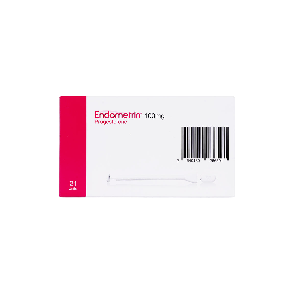 23624-Endometrin 100 Mg Vaginal 21 Tablets +1