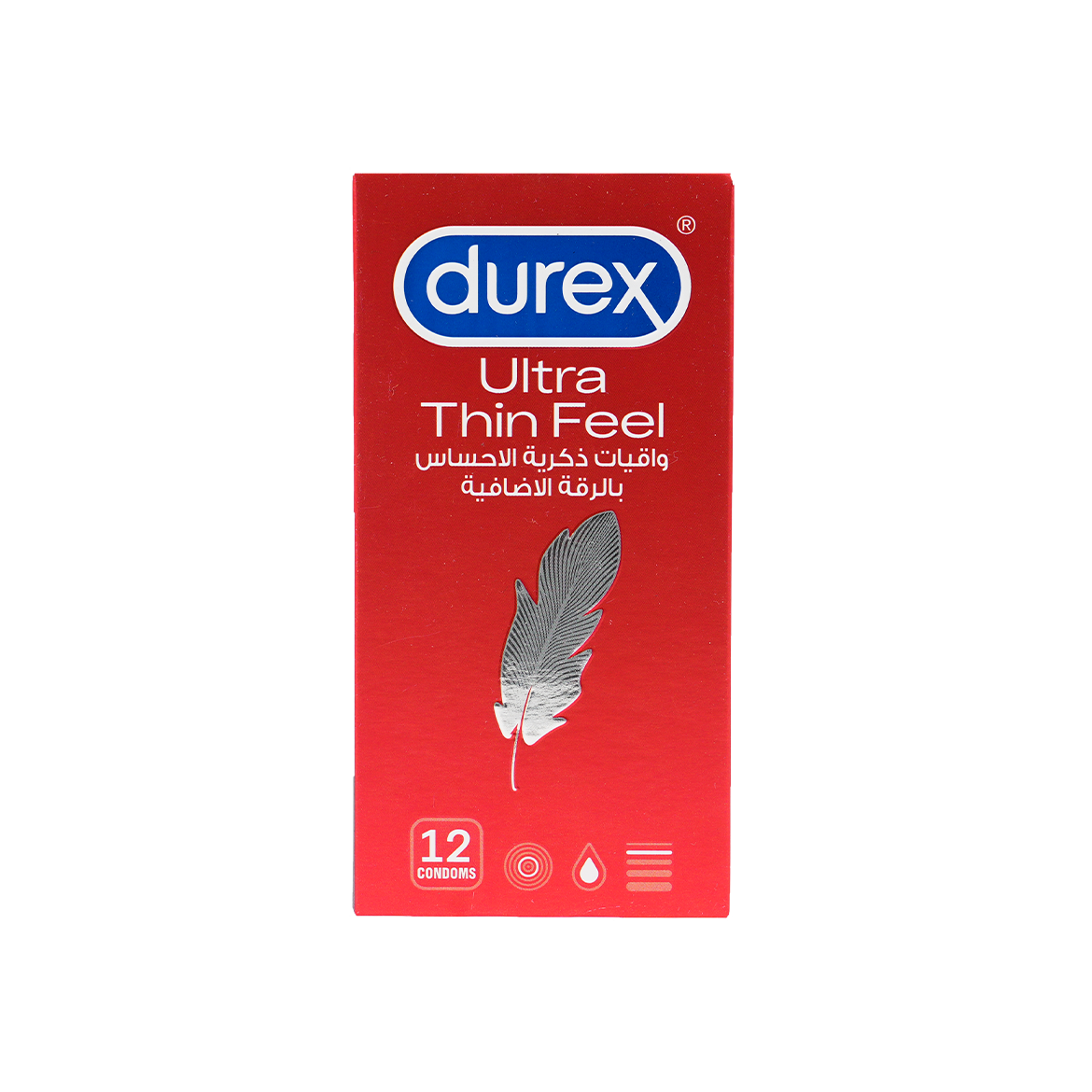 DUREX CONDOM ULTRA THIN FEEL 12S