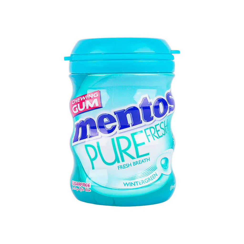 Mentos Pure Fresh Wintergreen Gum 32pcs