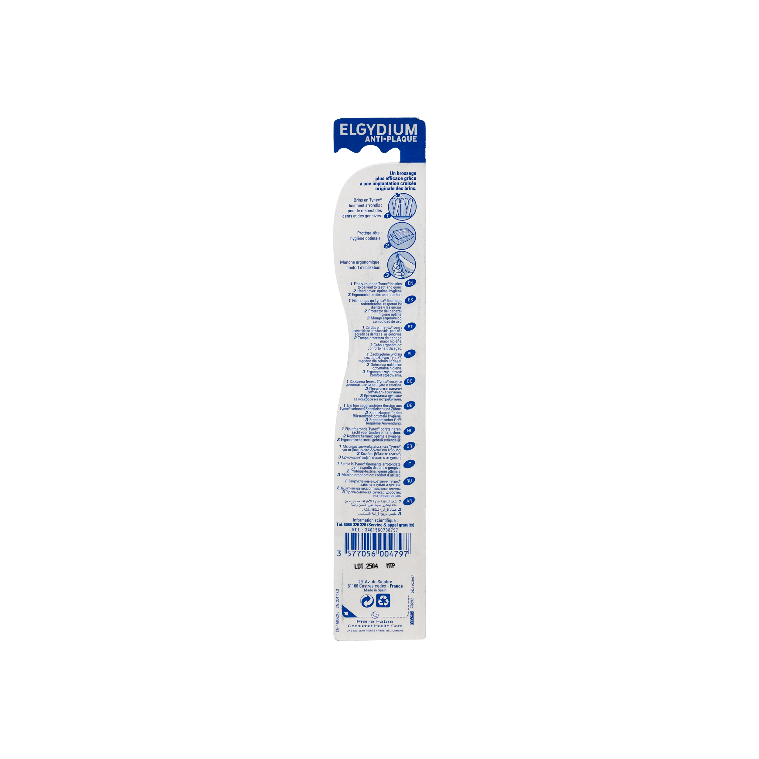 Elgydium Anti-plaque Toothbrush -Soft