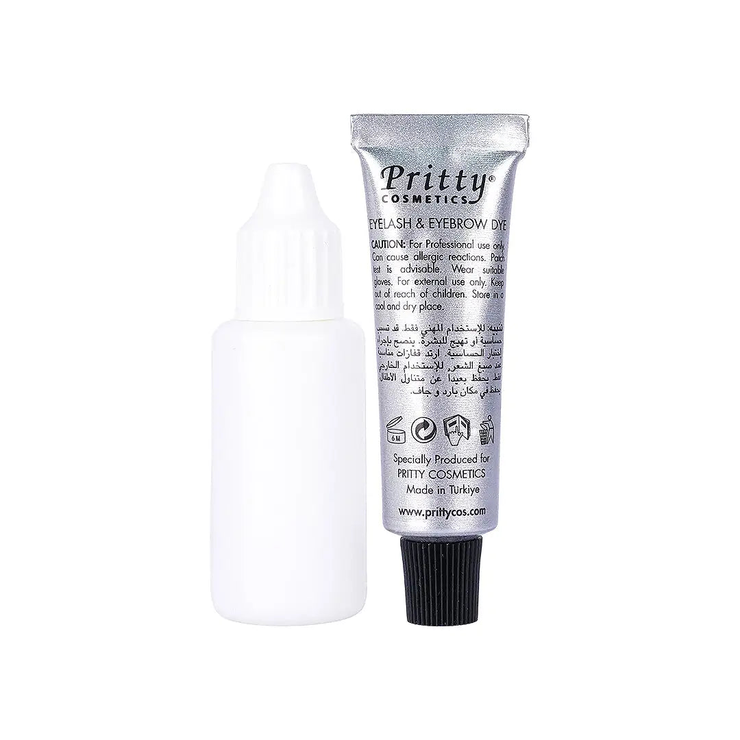 23817-Pritty Eyelash & Eyebrow  Dye-Black +1