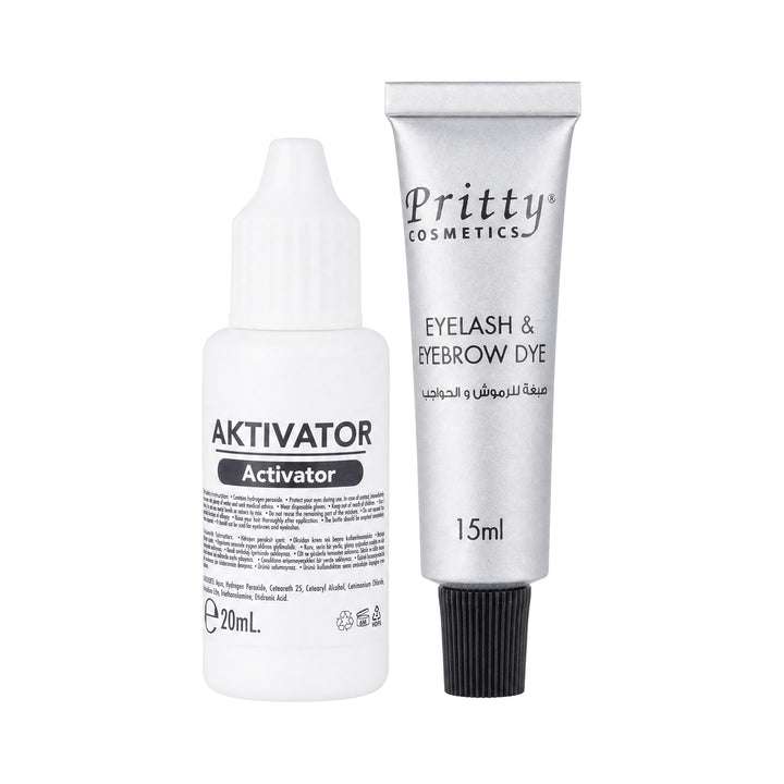 23817-Pritty Eyelash &amp; Eyebrow  Dye-Black +3