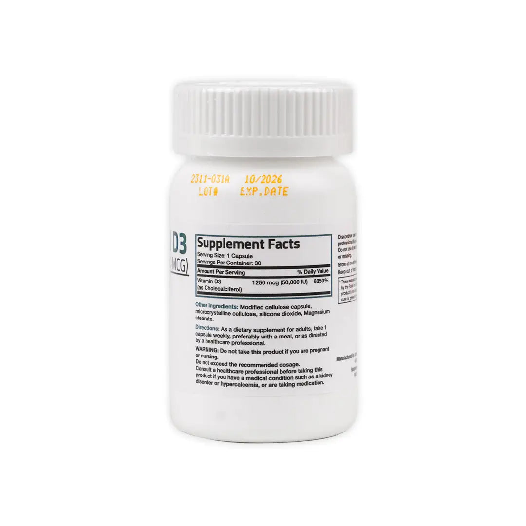 Bronson Vit D 50,000 Iu 30 Cap