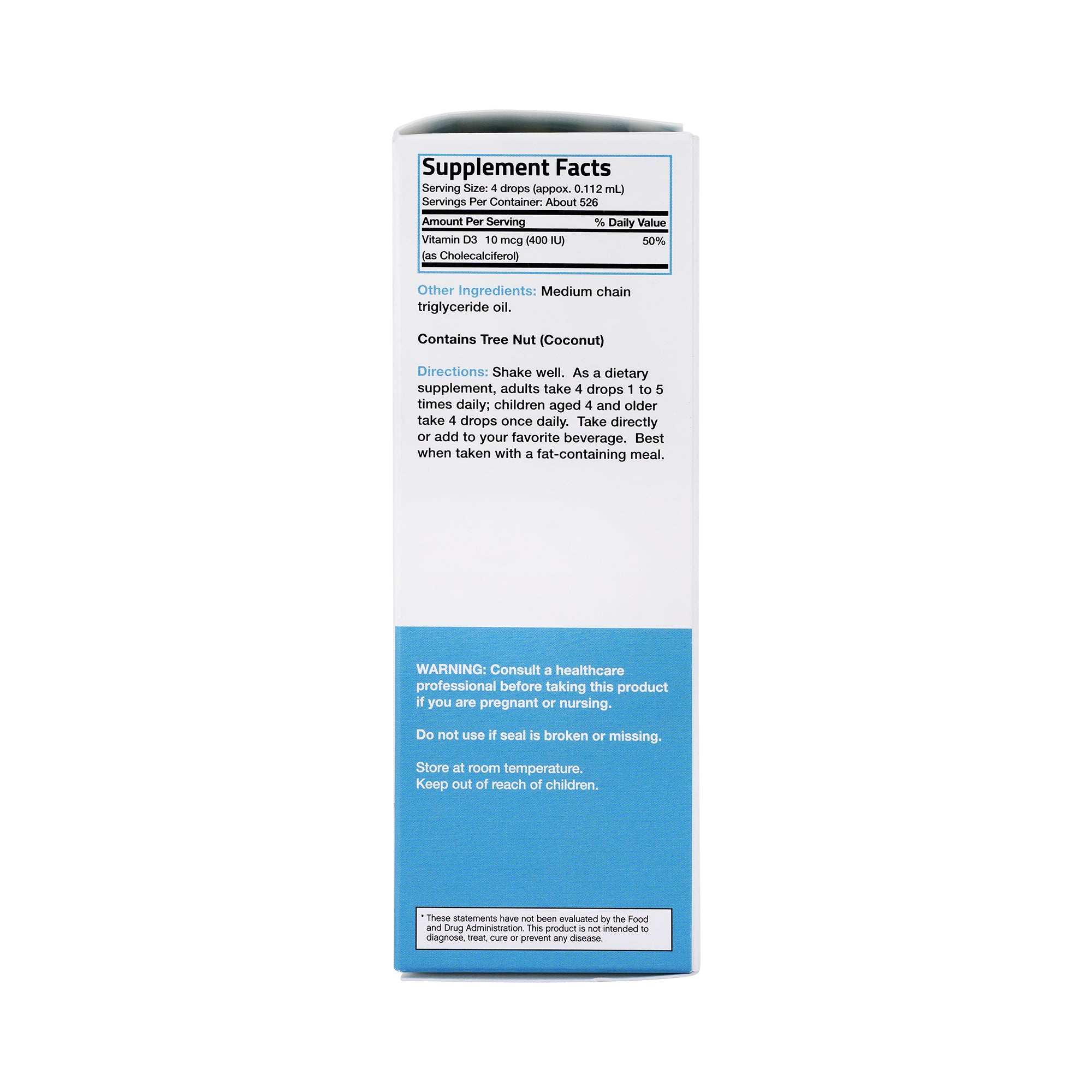 24100-Bronson Vitamin D3 Liquid 60Ml +5