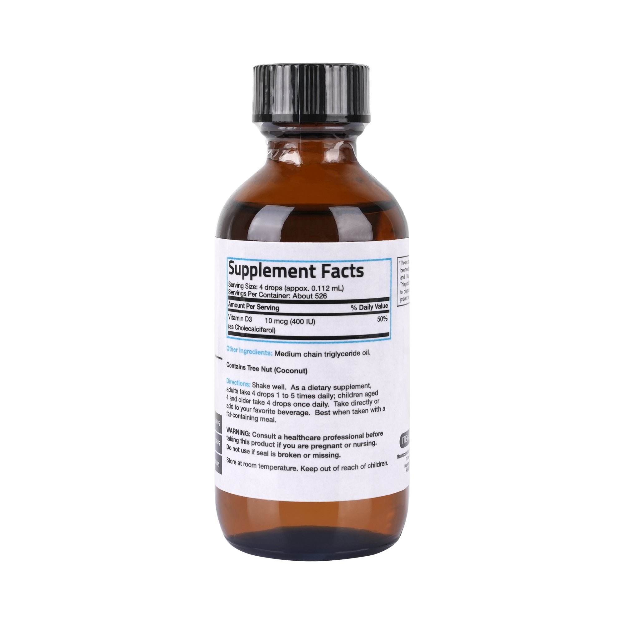 24100-Bronson Vitamin D3 Liquid 60Ml +2