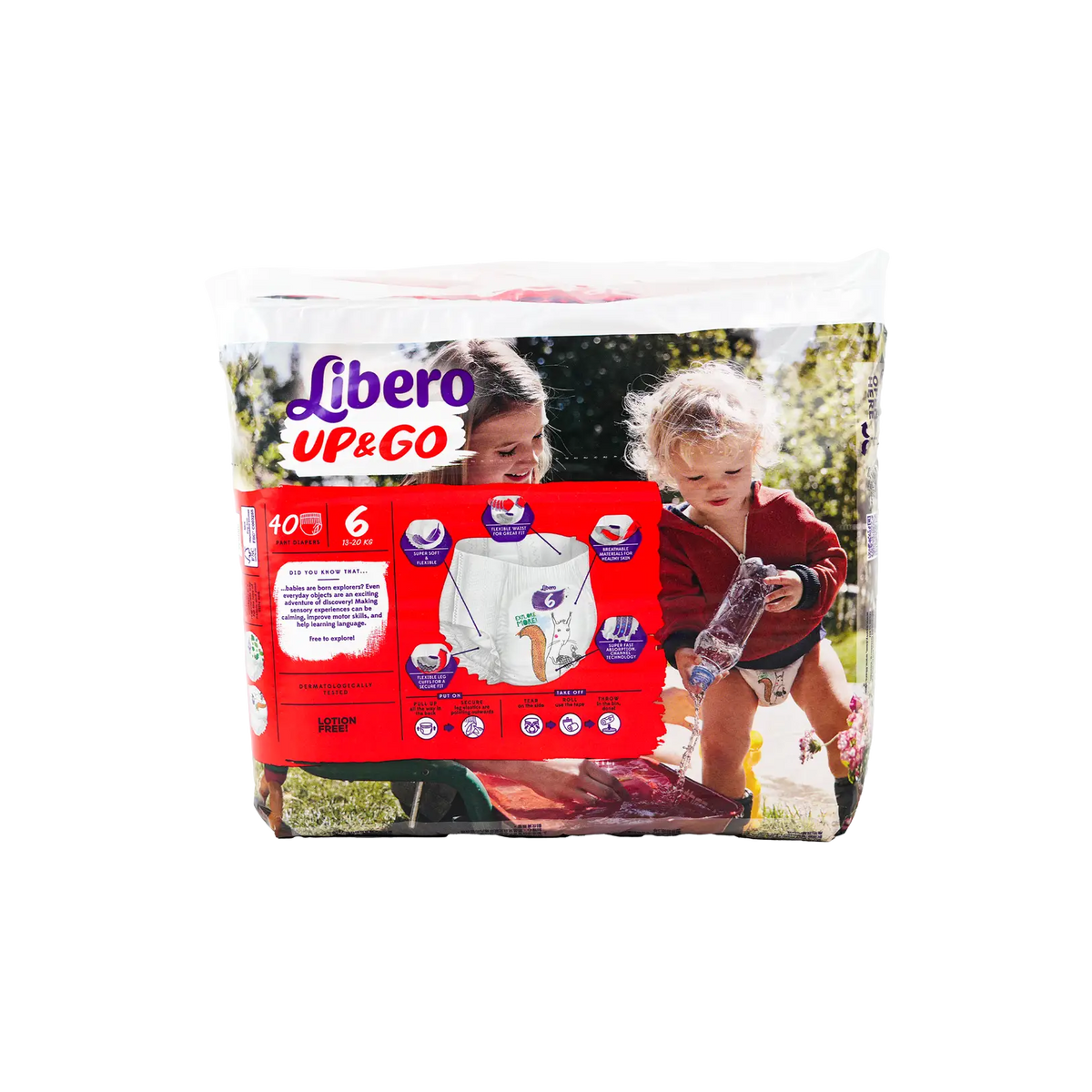 24117-Libero Up&Go Pants No.6 (13-20Kg) 40Pcs +1