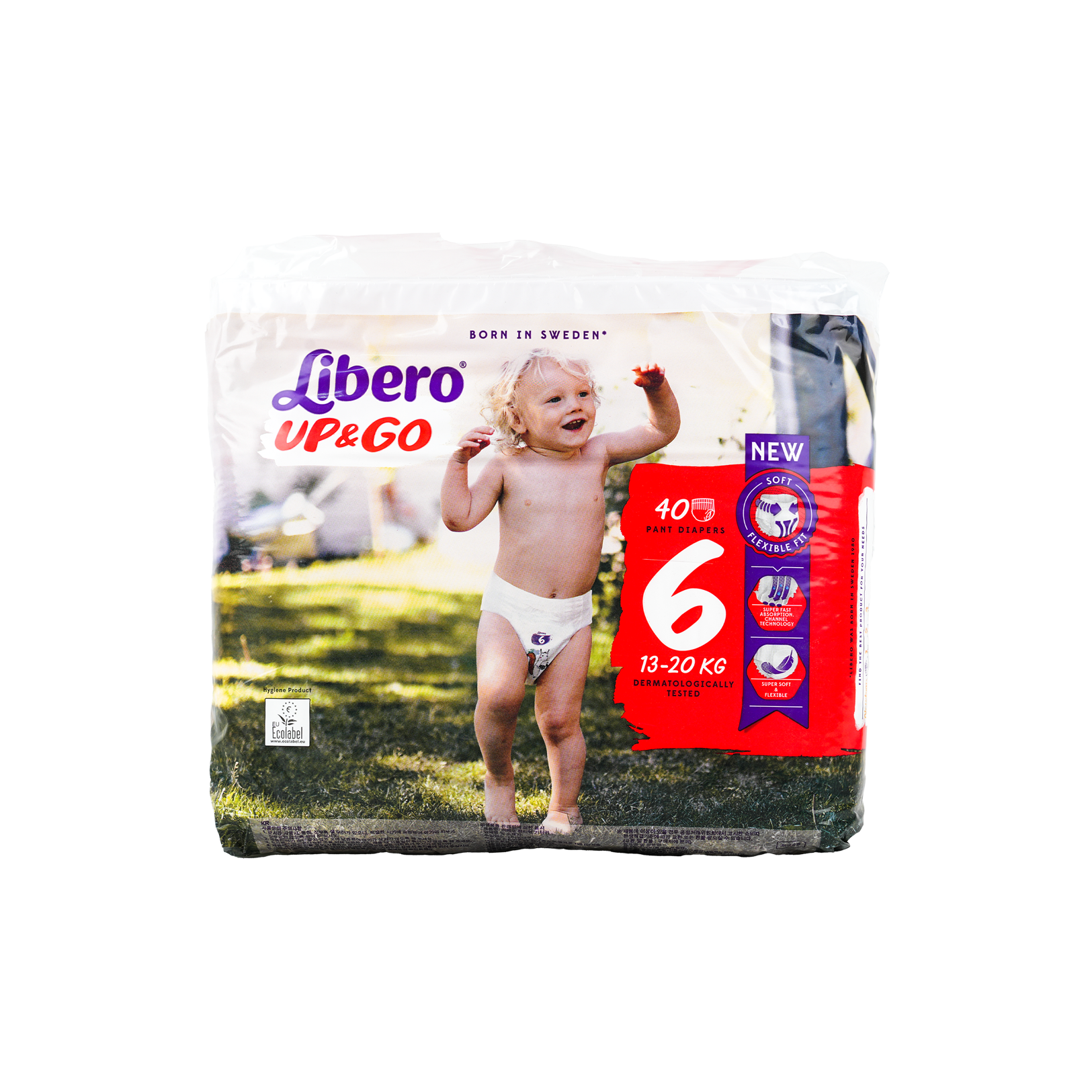 Libero Up&Go Pants No.6 (13-20Kg) 40Pcs