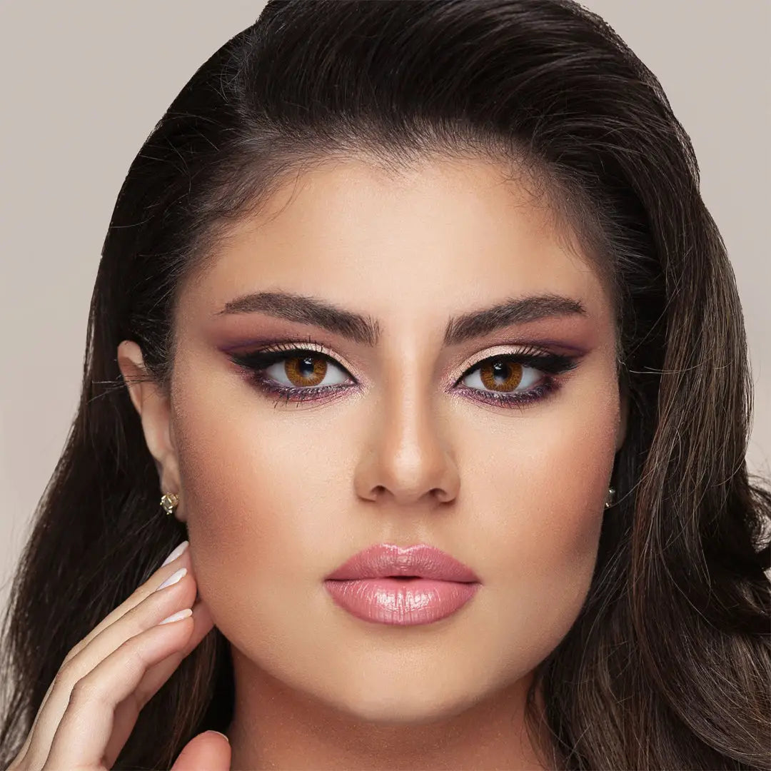 24168-Bella Natural Color Monthly Lenses - Cool Hazel +1
