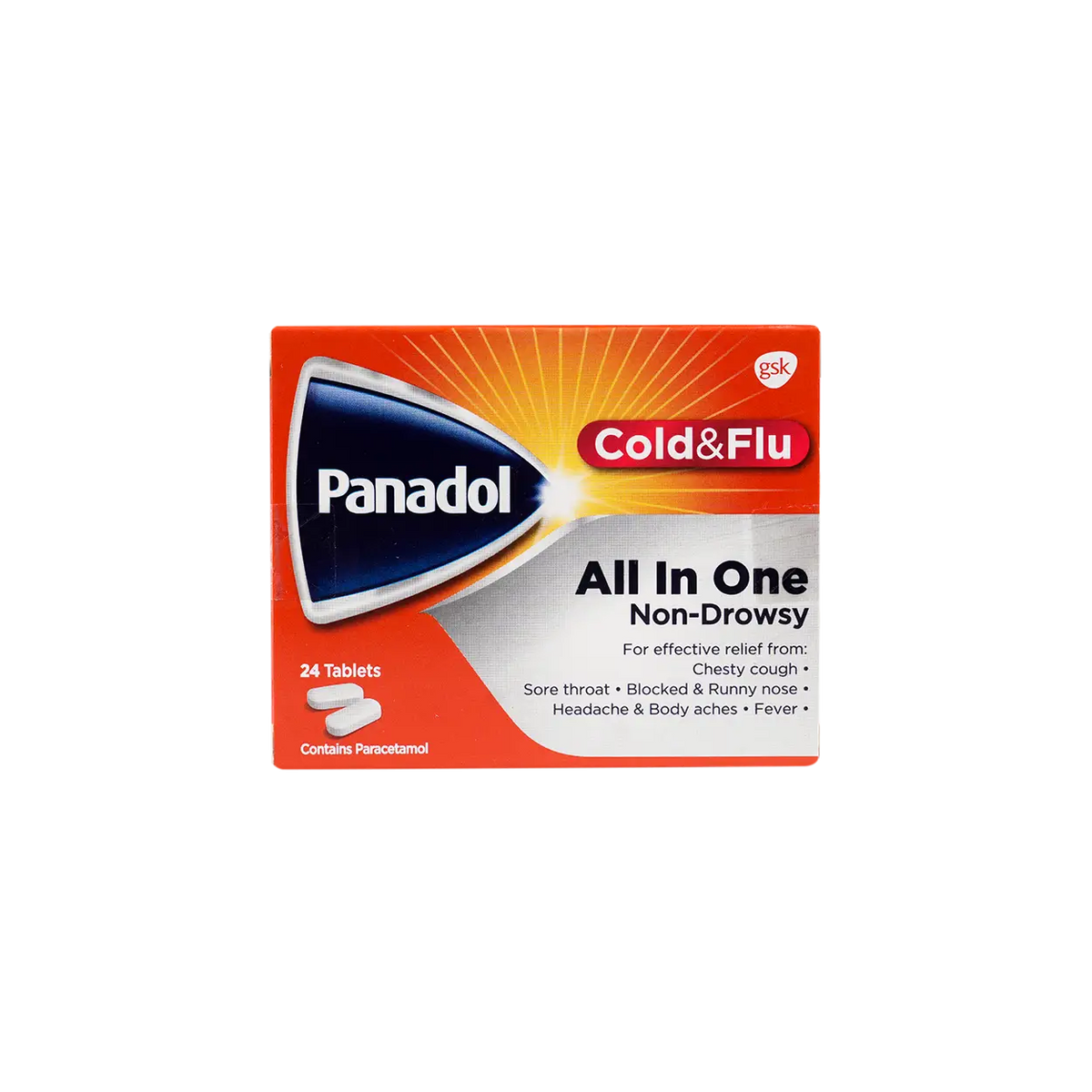 24234-Panadol Cold & Flu All In One  24Tab