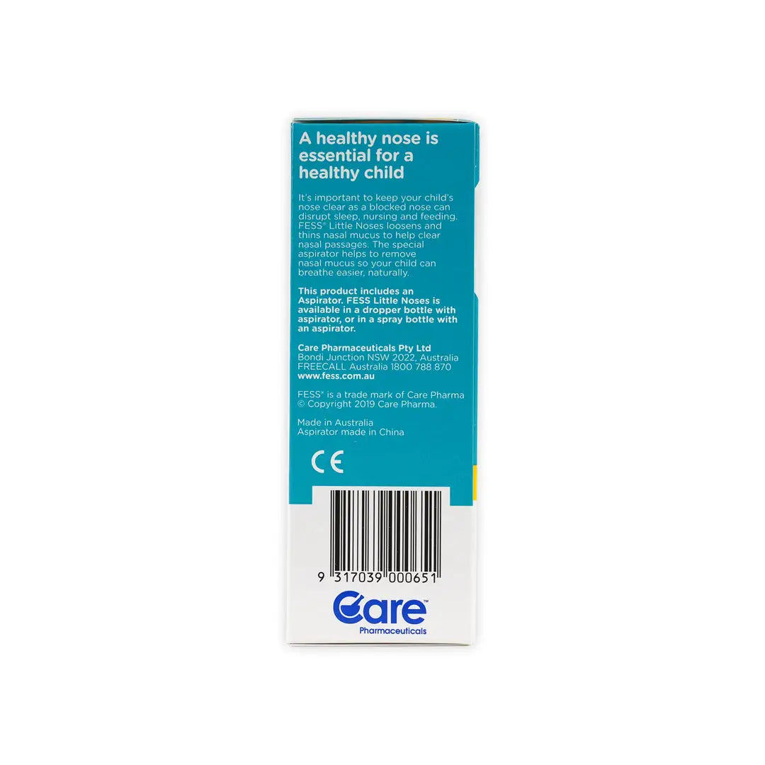24343-Fess Little Saline Nasal Drops &amp; Aspirator 25Ml +4