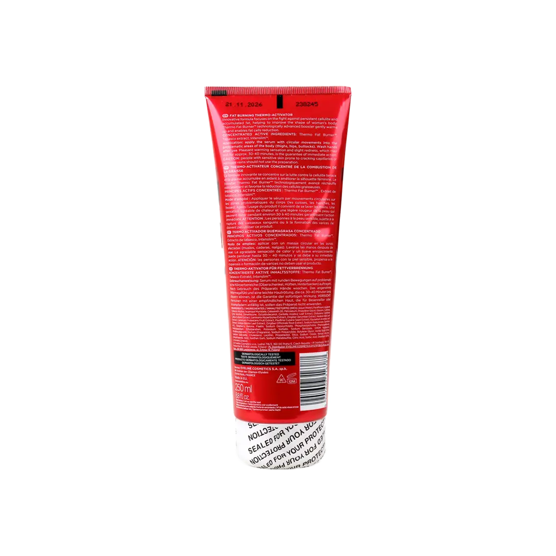24419-Eveline 4D Slim Extreme Thermo Active Serum 250Ml +1
