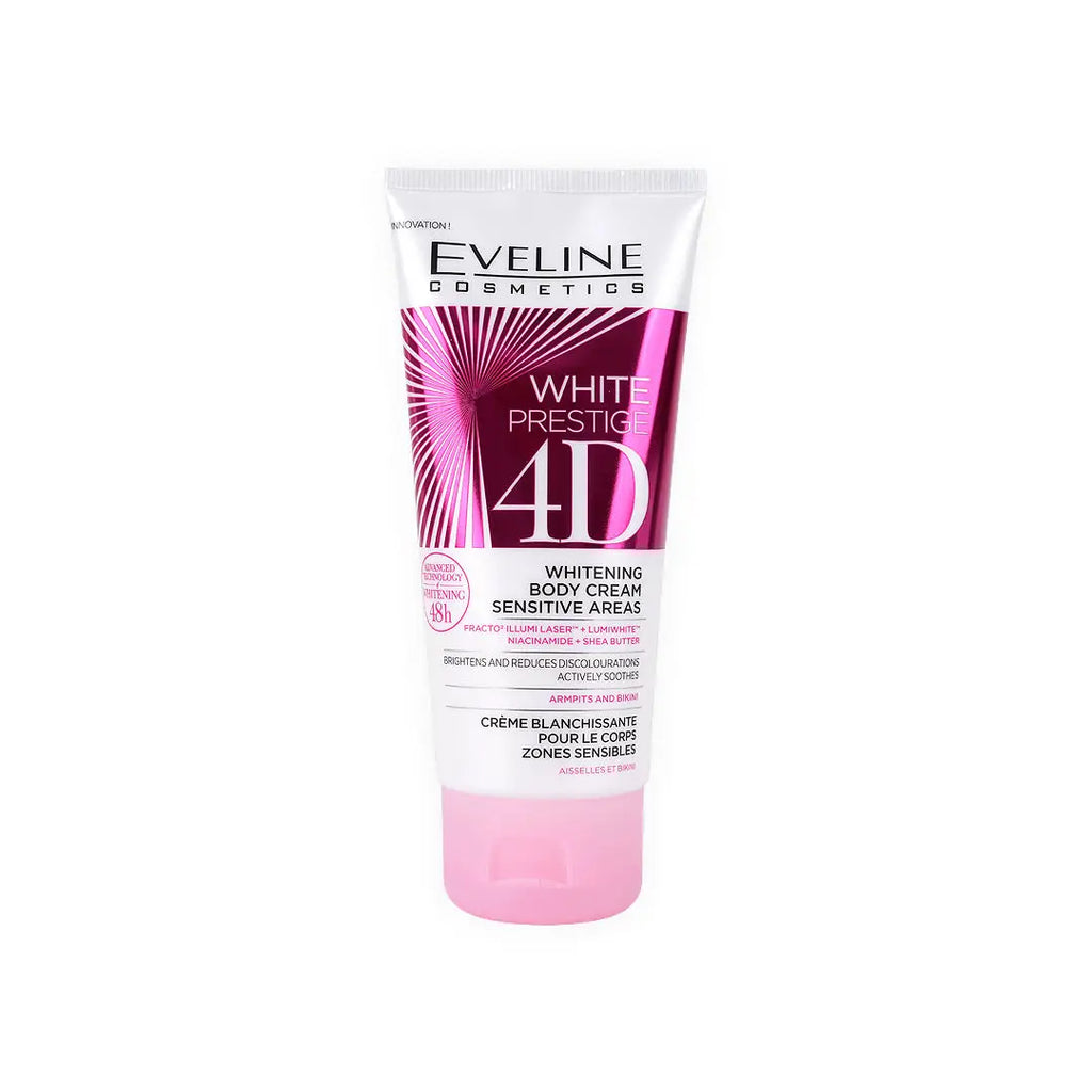 EVELINE 4D WHITENING BODY SENSITIVE AREAS CR 100ML