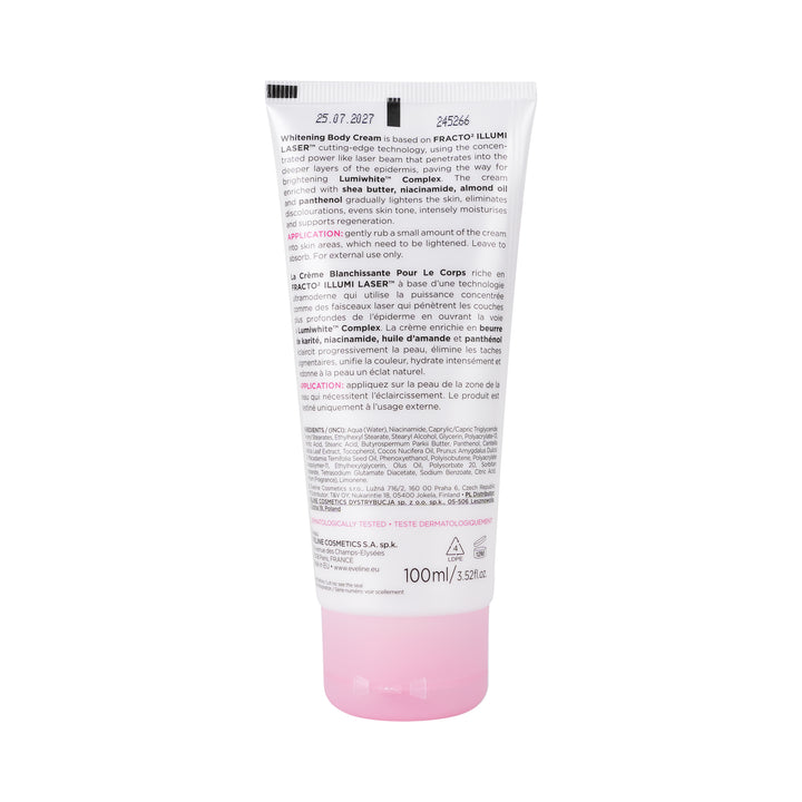 24429-Eveline 4D Whitening Body Sensitive Areas Cr 100Ml +2