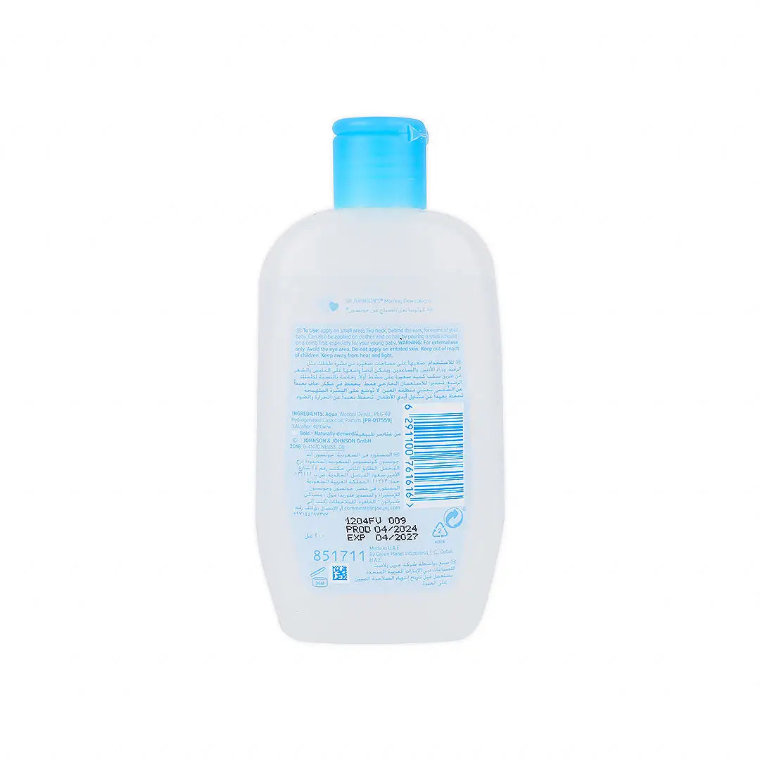 Johnson's Baby Cologne Morning Dew 200ml