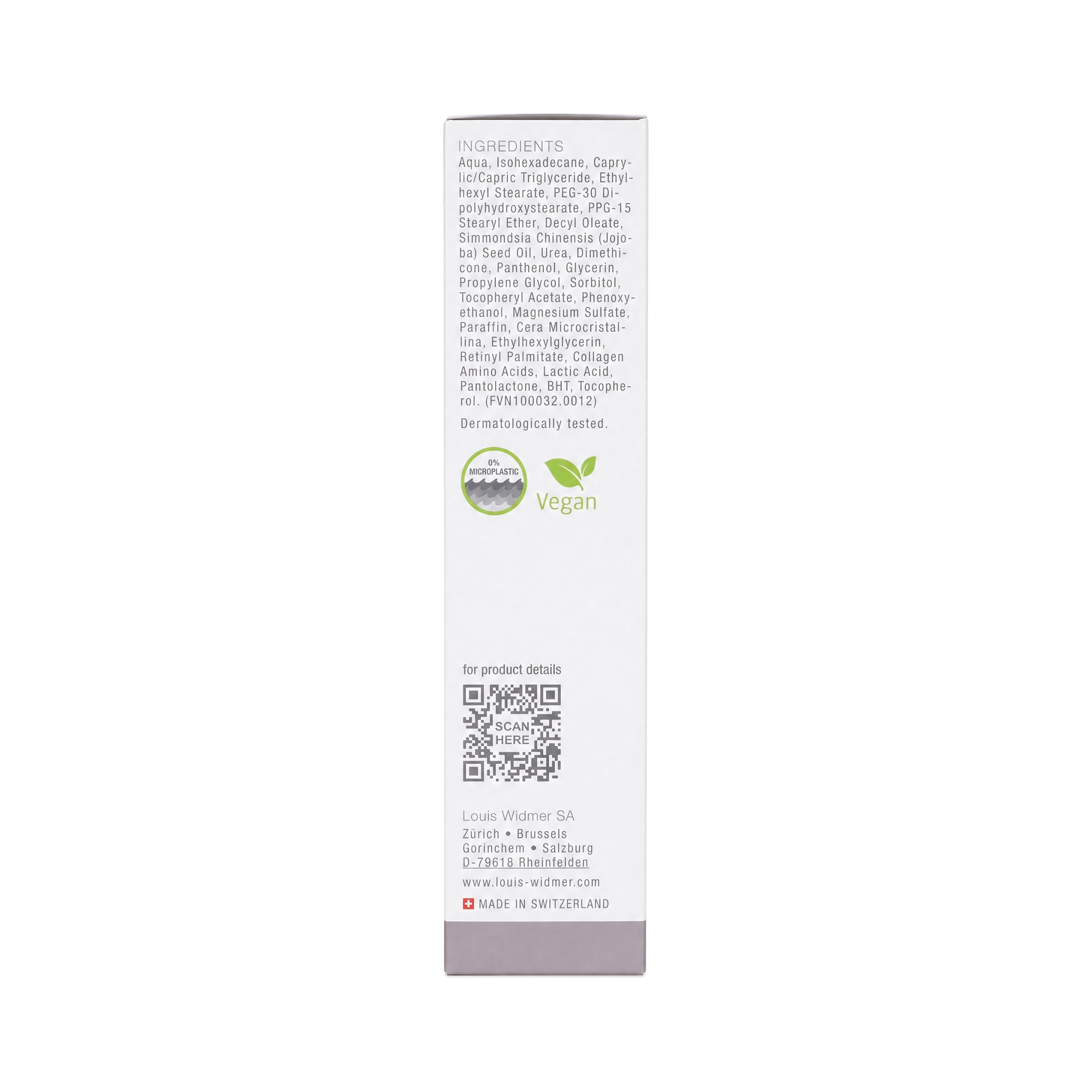 24576-Louis Widmer Remederm Fluid Body Cream 200Ml. +4