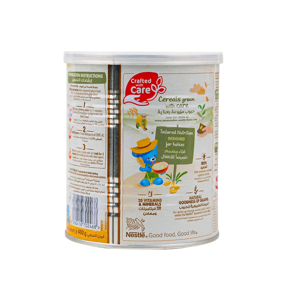 Nestle Cerelac With Milk From 6 Months 400G - Wheat & Honey