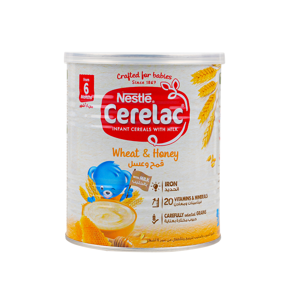 Nestle Cerelac With Milk From 6 Months 400G - Wheat & Honey