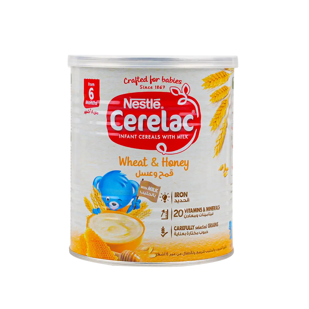 Nestle Cerelac With Milk From 6 Months 400G - Wheat & Honey