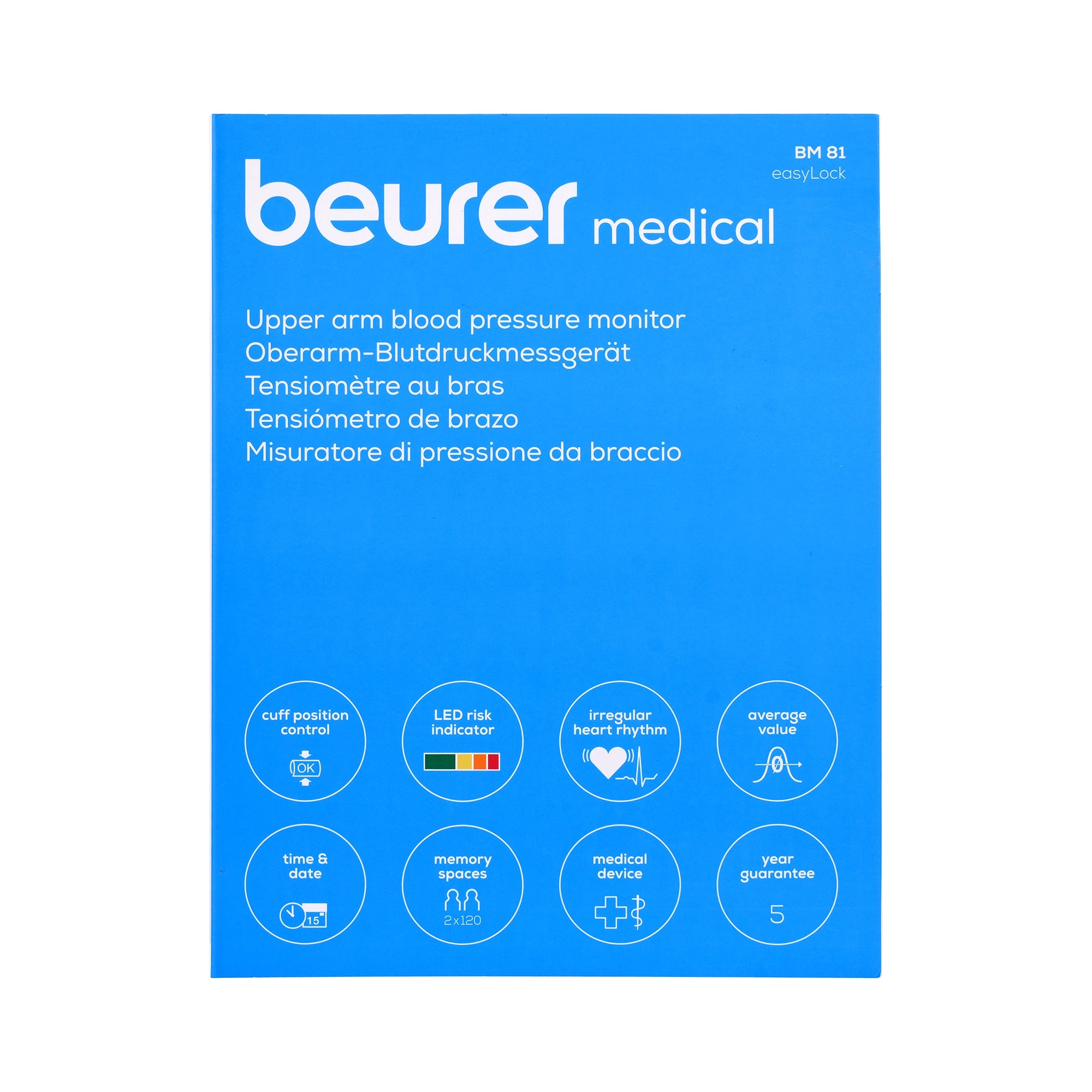 24616-Beurer Upper Arm BP Monitor BM81 +4