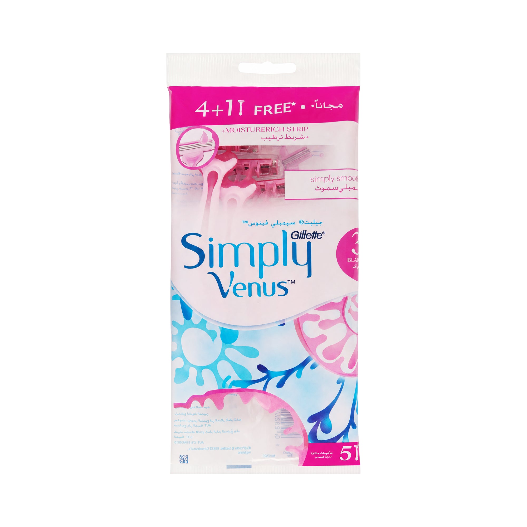 24624-Gillette Simply Sv3 4+1  245095P