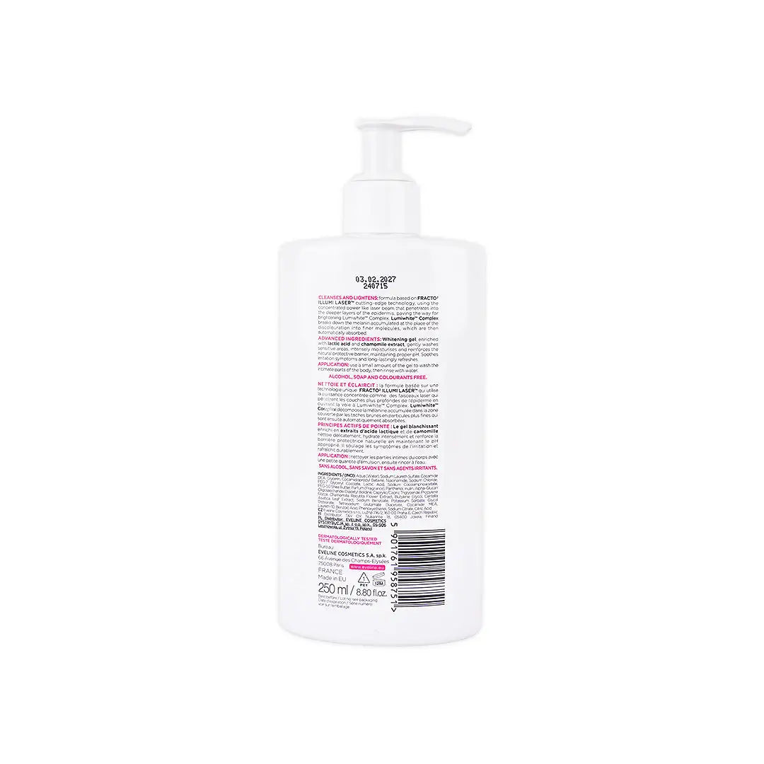 EVELINE 4D WHITENING DAILY INTIMATE GEL 250ML