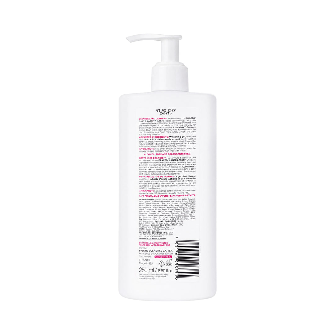 24632-Eveline 4D Whitening Daily Intimate Gel 250Ml +2