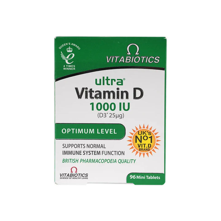24685-Vitabiotics Ultra Vit D3 1000Iu 96 Tab