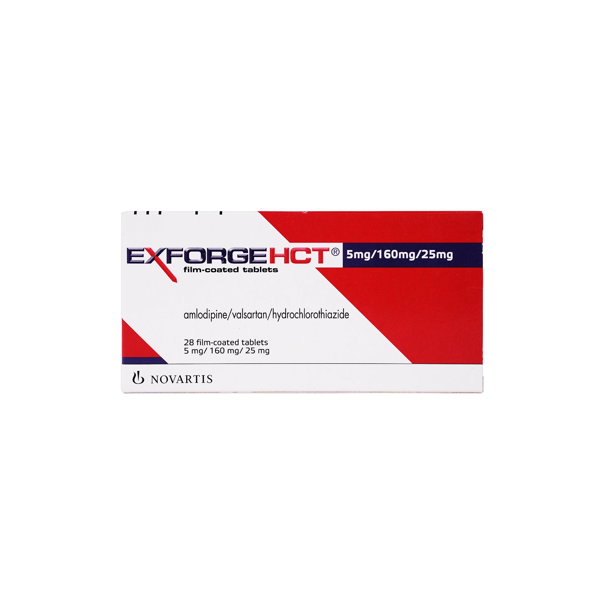 24700-Exforge Hct 5Mg/160Mg/25Mg 28 Tablets