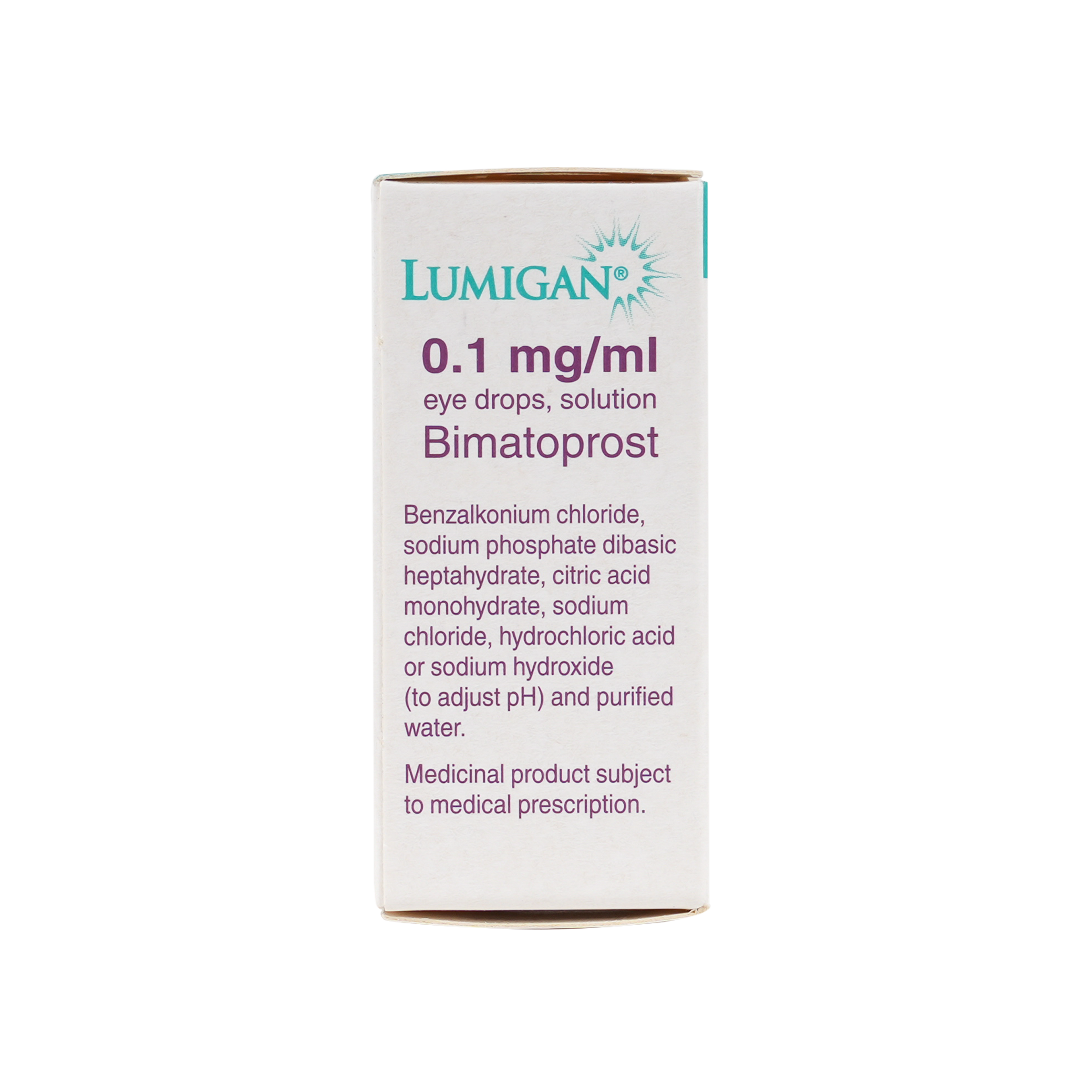 LUMIGAN 0.1MG/ML EYE DROPS 3ML