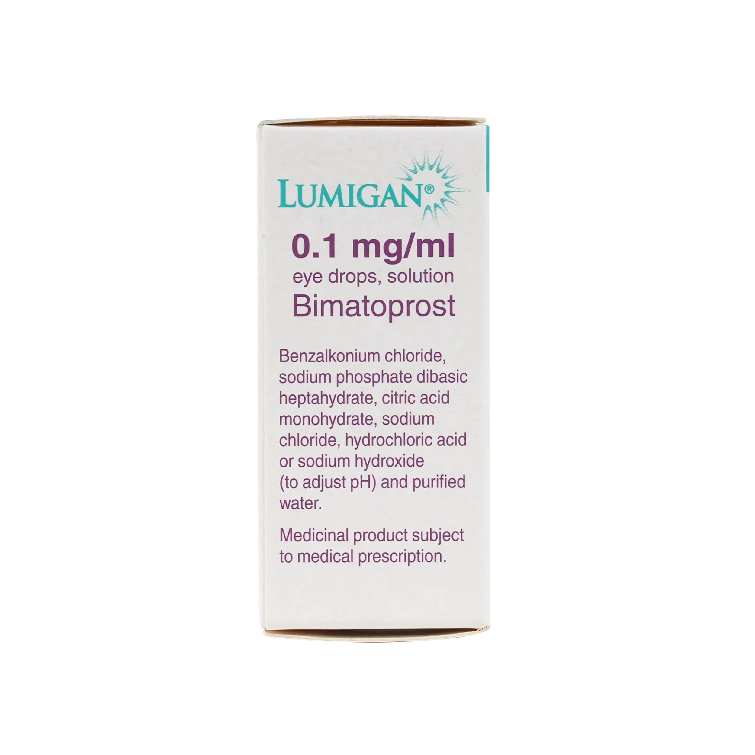 Lumigan 0.1Mg/Ml Eye Drops 3Ml