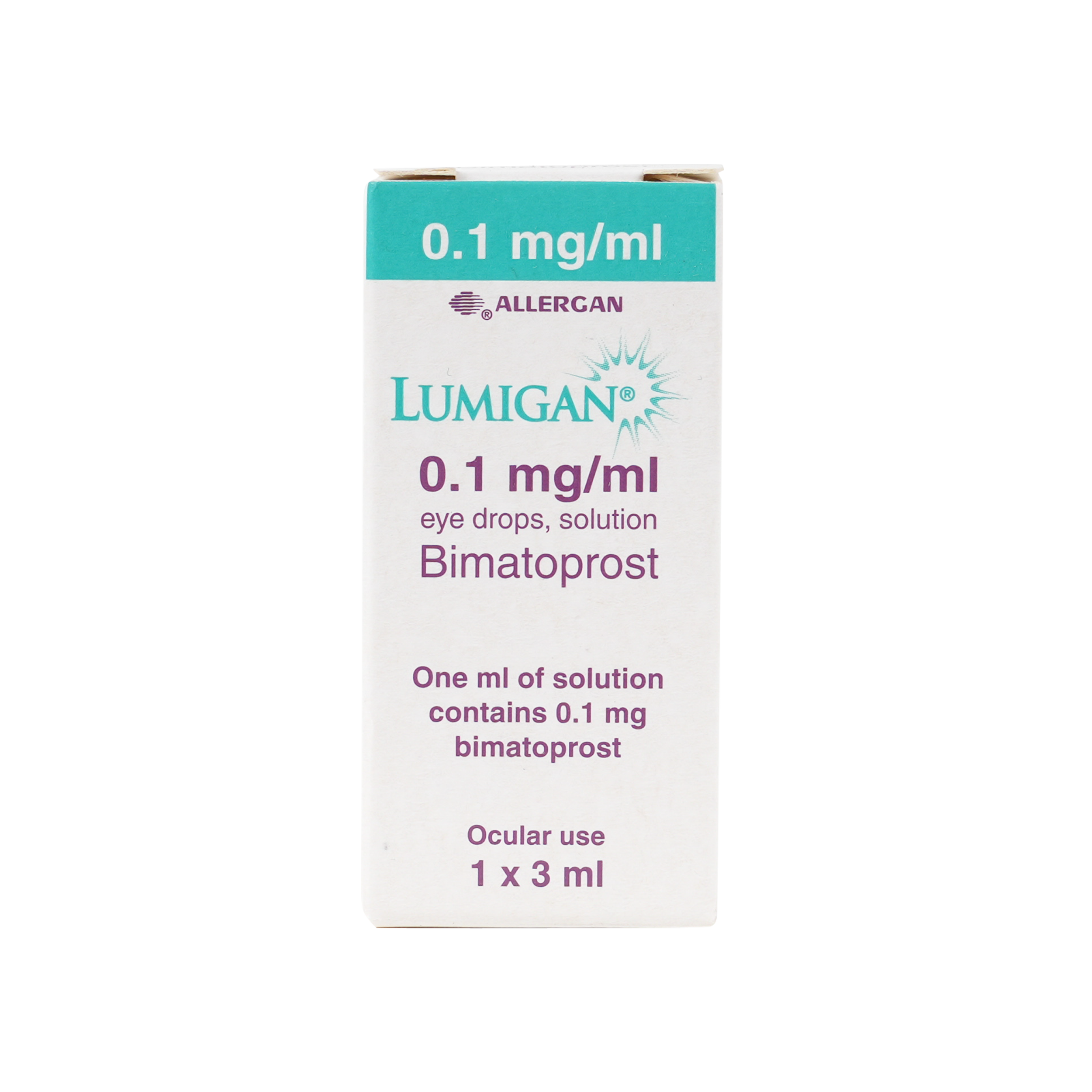 LUMIGAN 0.1MG/ML EYE DROPS 3ML