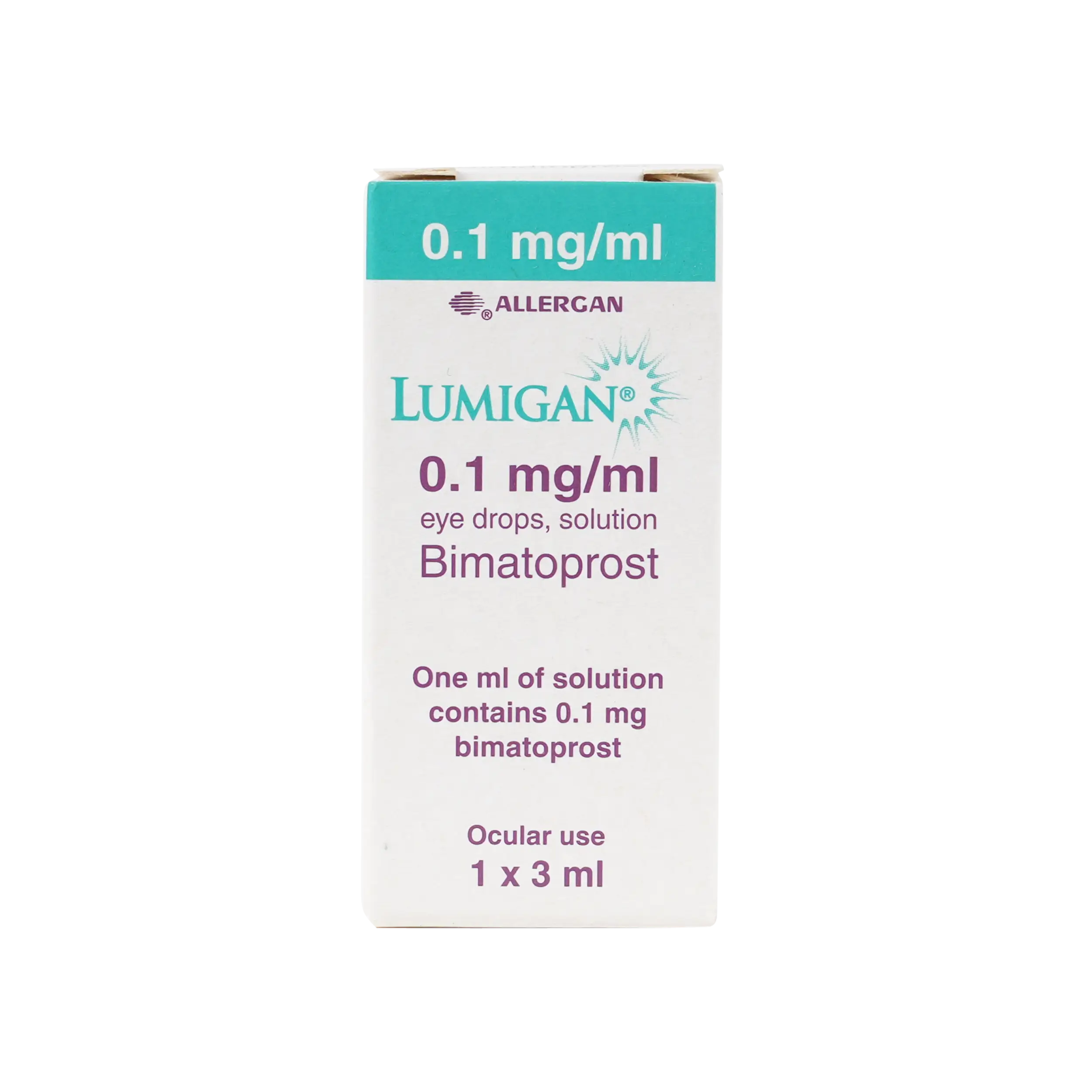 Lumigan 0.1Mg/Ml Eye Drops 3Ml