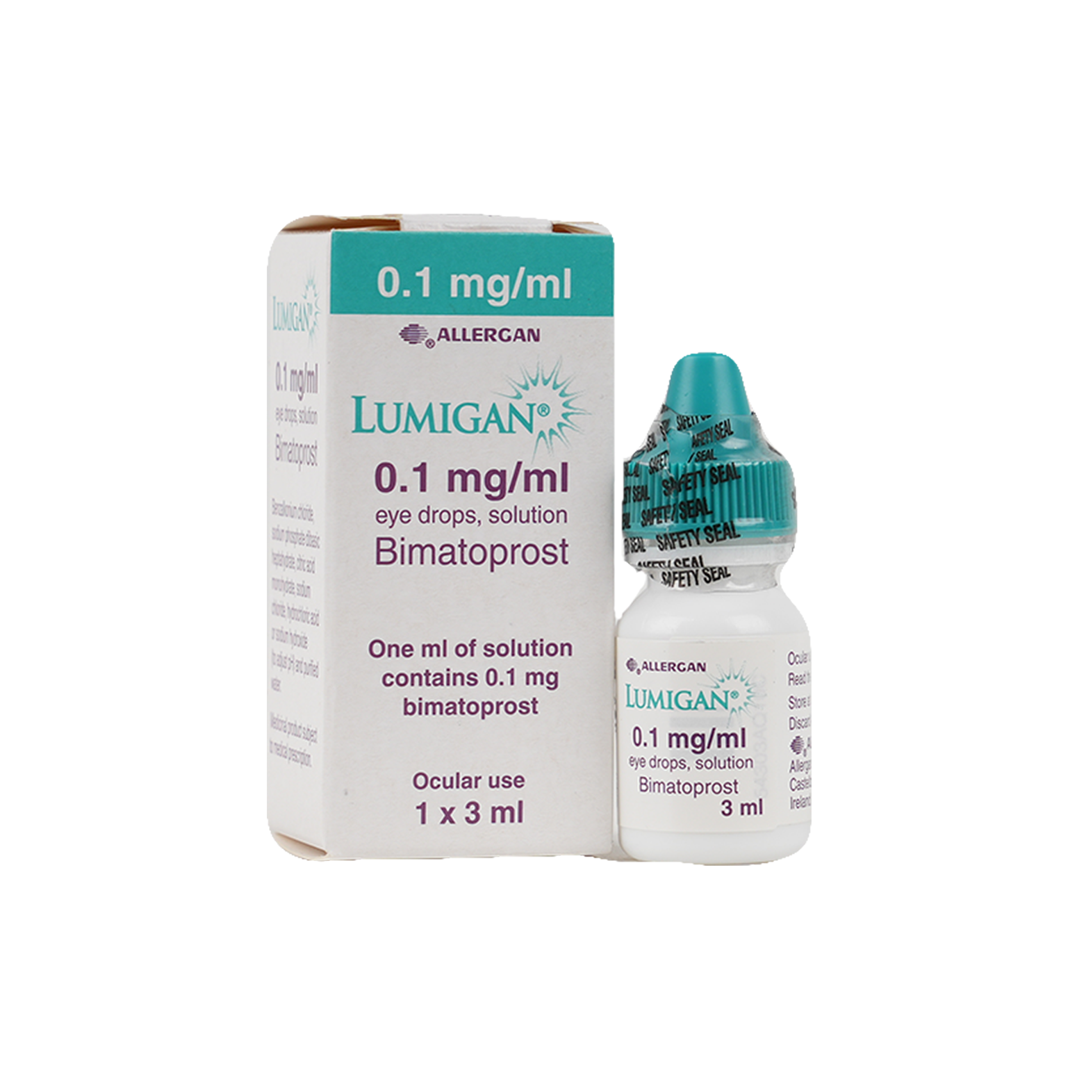 LUMIGAN 0.1MG/ML EYE DROPS 3ML