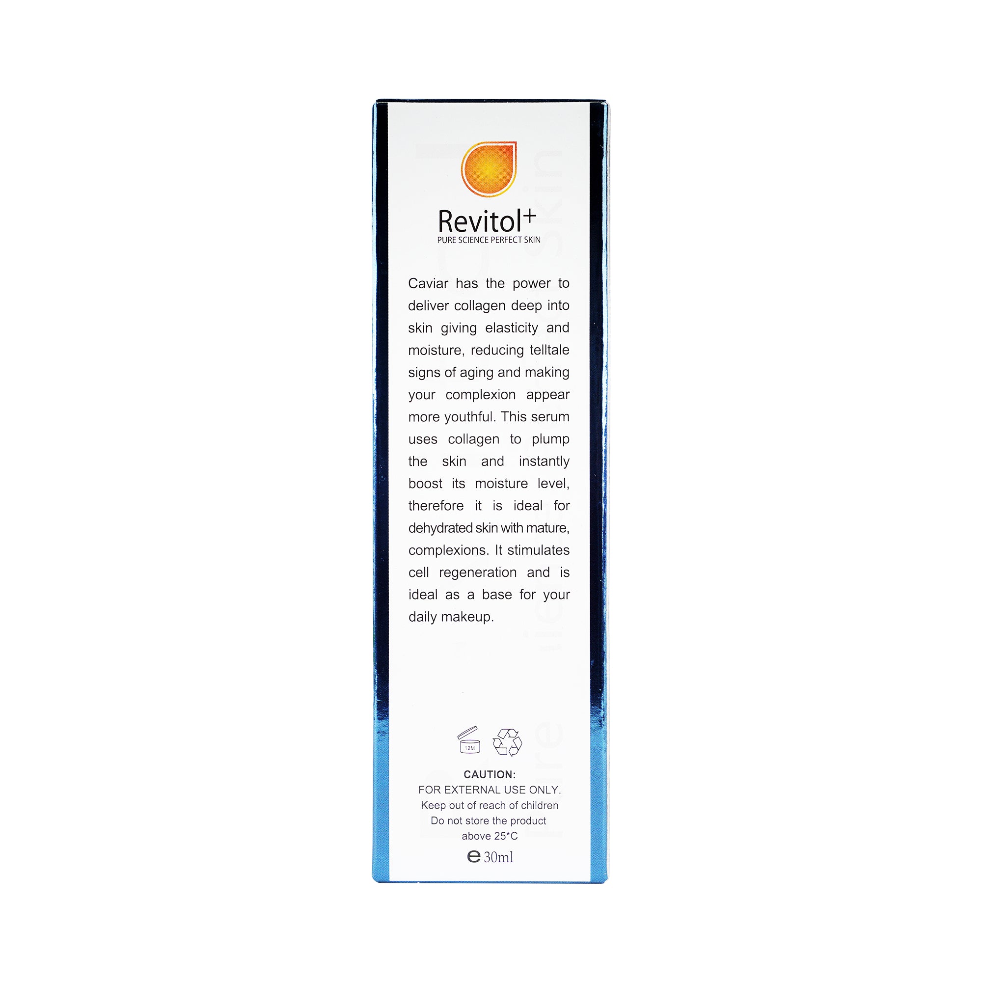 24923-Revitol+ Collagen & Caviar Serum 30ml +3
